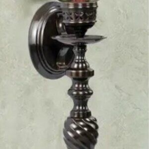 New! 23" Hurricane Sconce. Candle Wall Sconce. Dark Bronze.